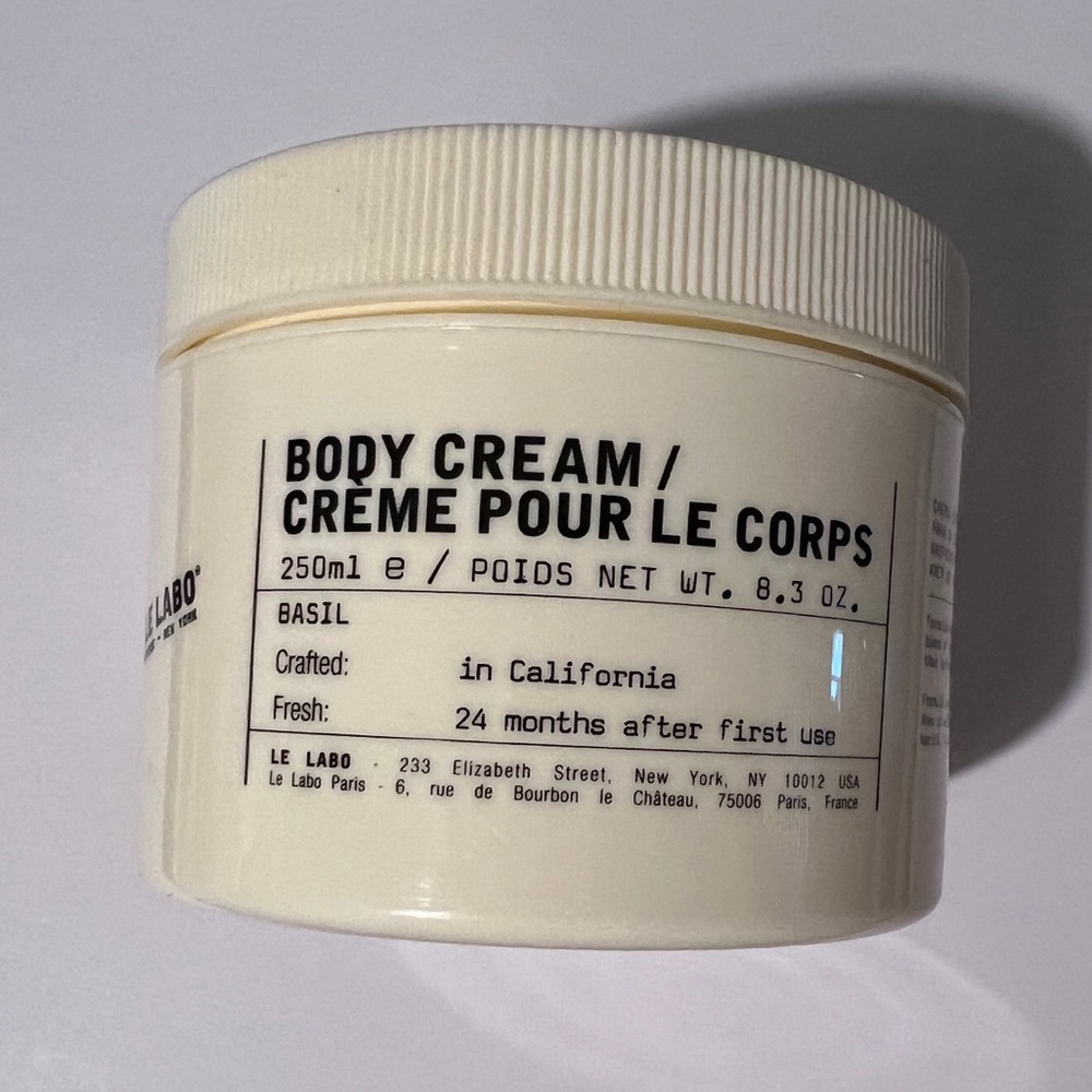 Le Labo Body Cream - Basil - Picture 5 of 7